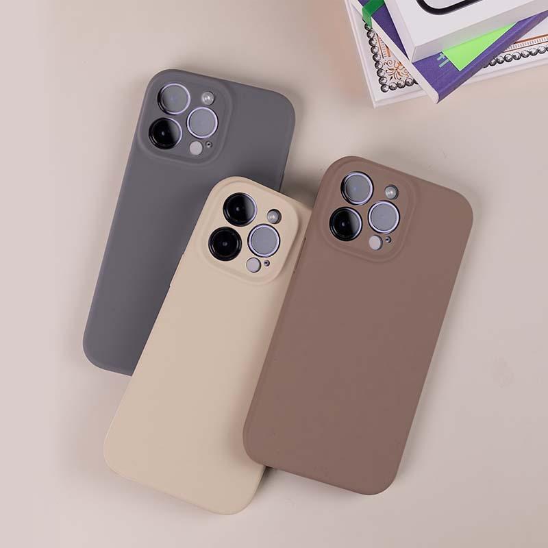 Custodia Ultra Sottile In Plastica Rigida Trasparente Senza Cornice Per IPhone 14 13 Pro Max 12 Mini 11 IPhone13 7 8 Plus XS XR X SE Cover Trasparente - Foto 2