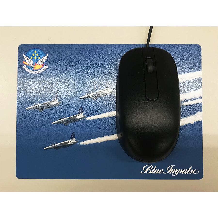 貼ってはがせる　ブルーインパルス　マウスパッド | 