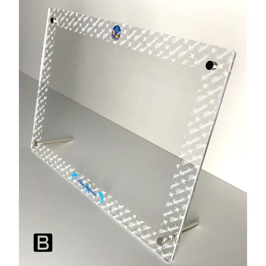 ブルーインパルス アクリルフォトスタンド（大） : よってけろYAMAGATA