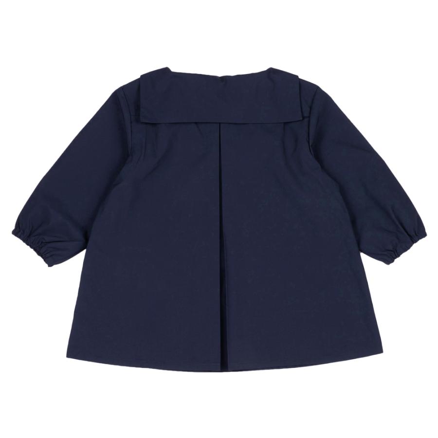 セール スモック 長袖 無地 セーラー 撥水 抗菌 消臭 100 110 120 130