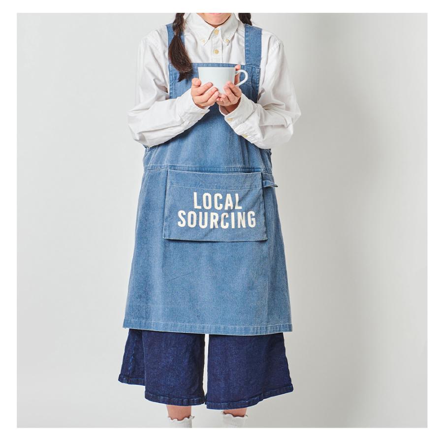 キッズエプロン PACKABLE KIDS APRON 三角巾付き レガッタ エプロン