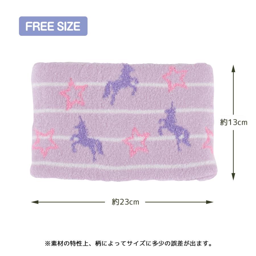 マシュマロ ネックウォーマー ZAZZY ZAPS orange bonbon 子供 マフラー