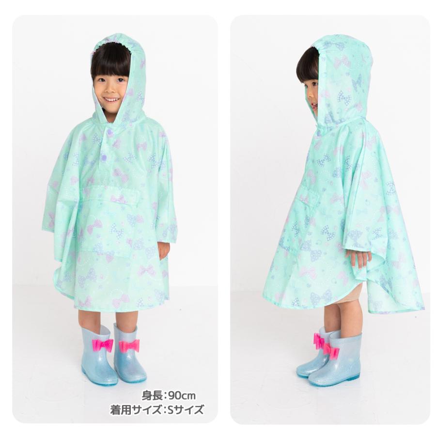 レインポンチョ ポケッタブル 雨具 レインウェア レインコート カッパ