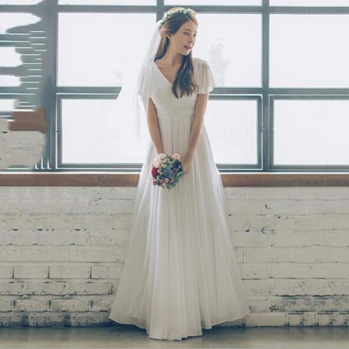 ウェティグドレス 半袖 パーティードレス ロングドレス 結婚式 Aラインドレス 安い 大きいサイズ 二次会 海外挙式 花嫁 ドレス 花嫁 ワンピース 前撮り Azhs117 優美japan 通販 Yahoo ショッピング