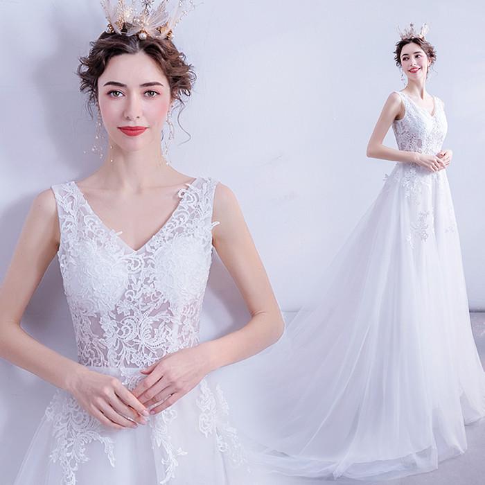 最新の激安 ウェティグドレス Aラインドレス パーティードレス ロングドレス 結婚式 二次会 海外挙式 花嫁 安い 大きいサイズ 発表会 おしゃれ 前撮り 披露宴 トレーン 売れ筋 Neolen Com