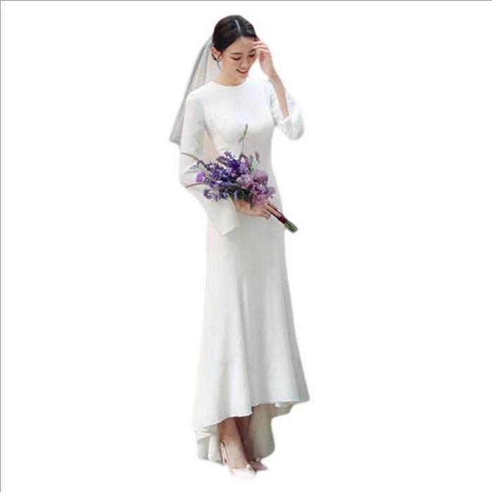 時間指定不可 ウェディグドレス 長袖 ミモレ丈 二次会 花嫁 パーティドレス 結婚式 白 ワンピース 演奏会 大きいサイズ 小さいサイズ ドレス 発表会 お呼びばれ 保存版 Www Ladislexia Net