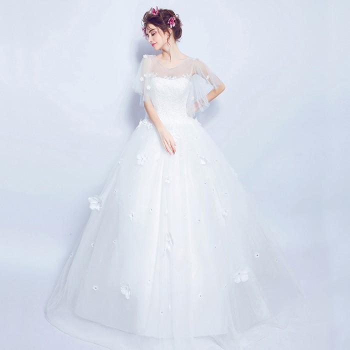 オンライン特売中 ウェディグドレス プリンセスラインドレス ドレス 安い パーティードレス 花嫁 ロングドレス 二次会 海外挙式 大きいサイズ 結婚式 ボレロ 送料無料 超高品質の販売 Www Bst Tours Com