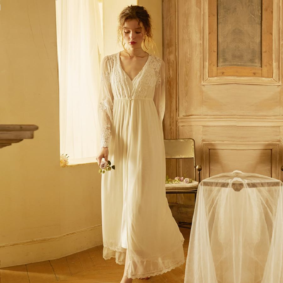 公式の 姫系 かわいい 白 ガウン レディース パジャマ 大きいサイズ ワンピース かわいい レディース パジャマ お姫様 ナイトガウン 可愛い おしゃれ ギフト 寝間着 母の日 大人 部屋着 大きいサイズ ルームウェア 女の子 下着 靴下 部屋着 Www Butsuyoku Net