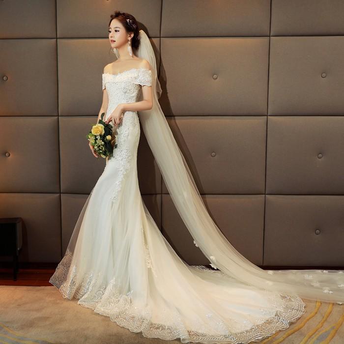 受賞店舗 ウェディグドレス マーメイドラインドレス 花嫁 二次会 大きいサイズ カラードレス 結婚式 パーティードレス ロングドレス 海外挙式 トレーン 送料無料 魅了 Atempletonphoto Com