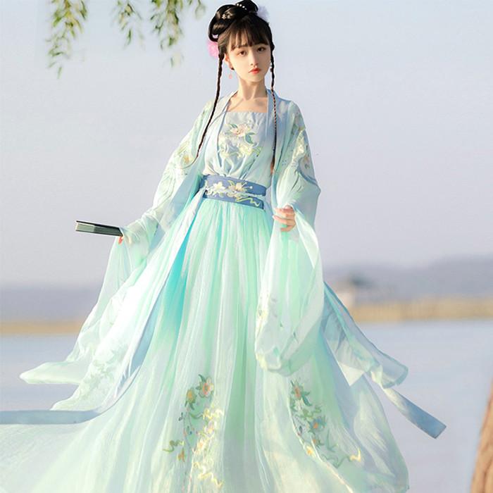 中国漢服 唐装 漢服仙女 中国古風 コスプレ チャイナドレス チャイナ服 中国服 中華服 ワンピース 中国古代衣装 女性 ロングドレス おしゃれ ステージ 撮影 Zhfz106 優美japan 通販 Yahoo ショッピング