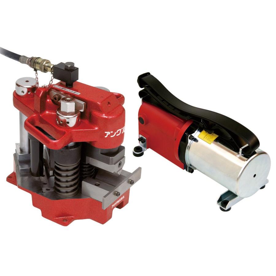 マイクロモーターシステム Eタイプハンドル フットペダル付き 研磨工具セット付属 アサダアングルマシン75F(SUS仕様フットスイッチ)(NZ753) : 配管工具