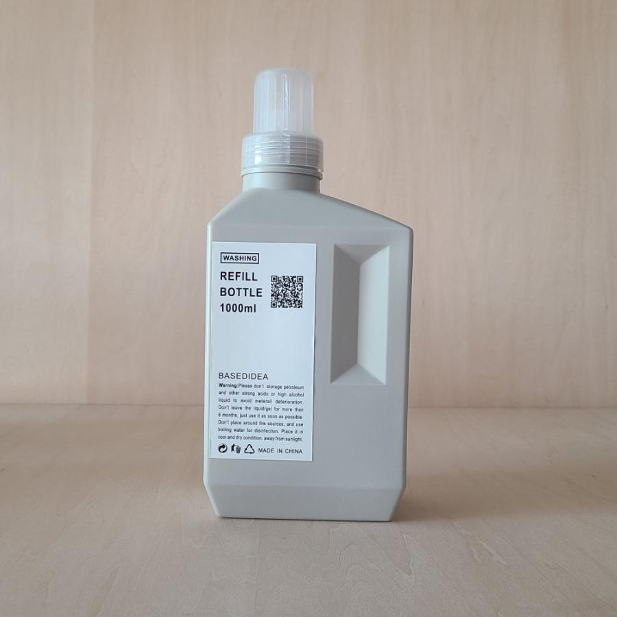 空容器］洗濯洗剤ボトル グレー 1000ml : ヨウキヤYahoo!ショッピング