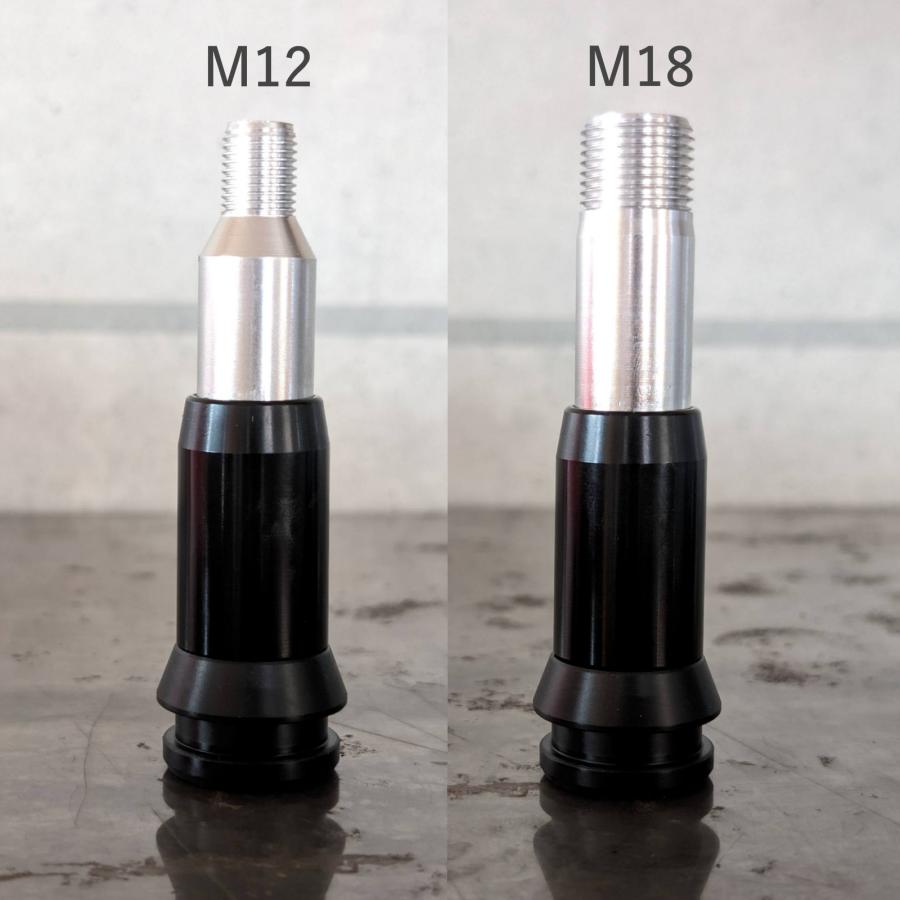 シフトノブ】汎用品 12mm・18mmタイプ プッシュ式ギアシフト 