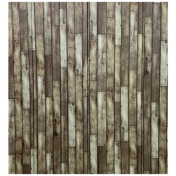 ー品販売 ウォジック 30枚組 木目調おしゃれ壁紙クッションシート壁ビンテージウッド柄ab7 インテリア 装飾