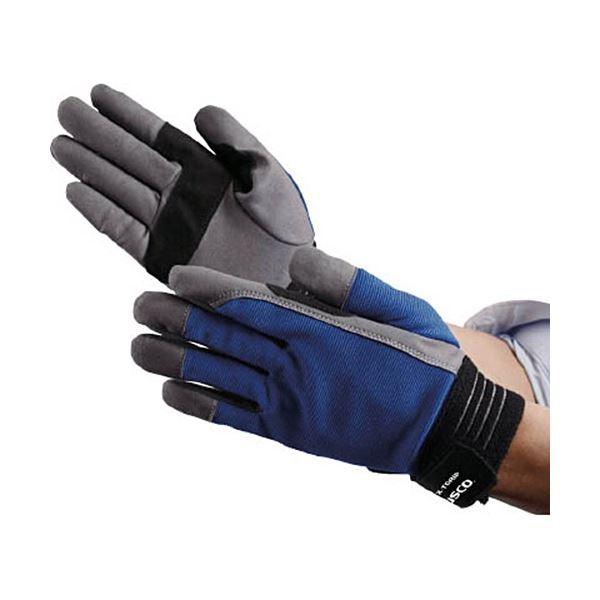 【返品交換不可】 M スタンダード X-TGRIP グリッピング人工皮革手袋 TRUSCO (まとめ) X-TGRIP-S-M 〔×3セット〕 1双 使い捨て手袋