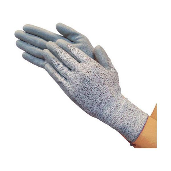当社の TRUSCO (まとめ) HPPE手袋 〔×5セット〕 1双 TGL-5532K-M M PU手のひらコート 使い捨て手袋
