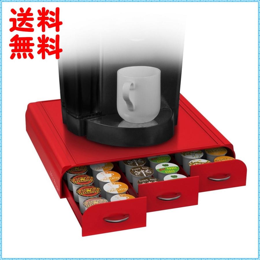 ネスカフェ ドルチェグスト カプセルホルダー 36個収納 レッド ホワイト ブラック シルバー Mind Reader Tray6 Red ゆにゅうどっとねっと 通販 Yahoo ショッピング
