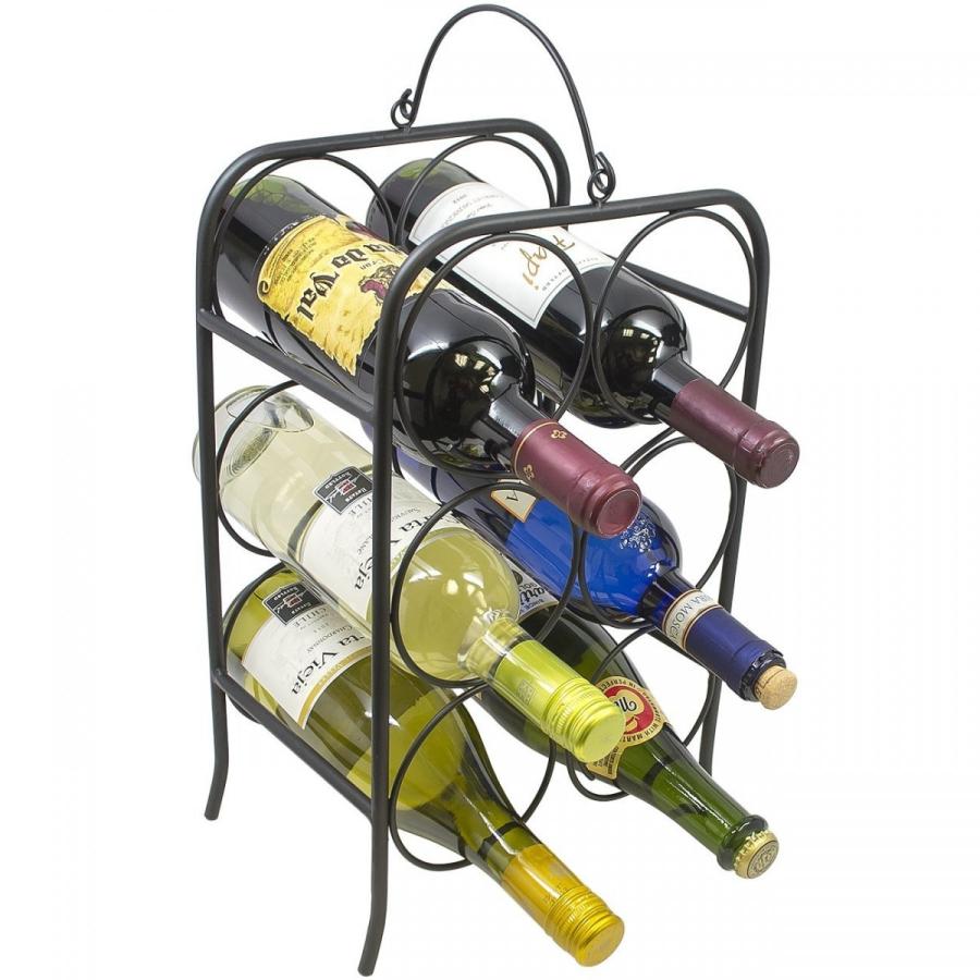 Sorbus メタルクラシックアーチスタイルワインスタンド 6本収納 ワインラック フリースタンドワインホルダーラック Wn Std6 ゆにゅうどっとねっと 通販 Yahoo ショッピング