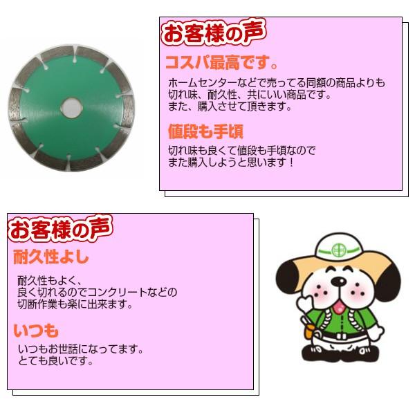 ダイヤモンドカッター Φ125（5インチ）☆10枚セット : ユーツール