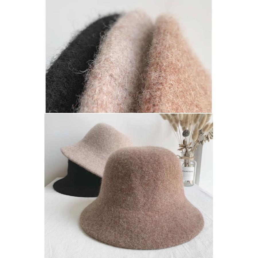 フェルトバケットハット ウール レディース バケハ 帽子 韓国 ユニセックス おしゃれ シンプル 上品 デイリー |  | 08