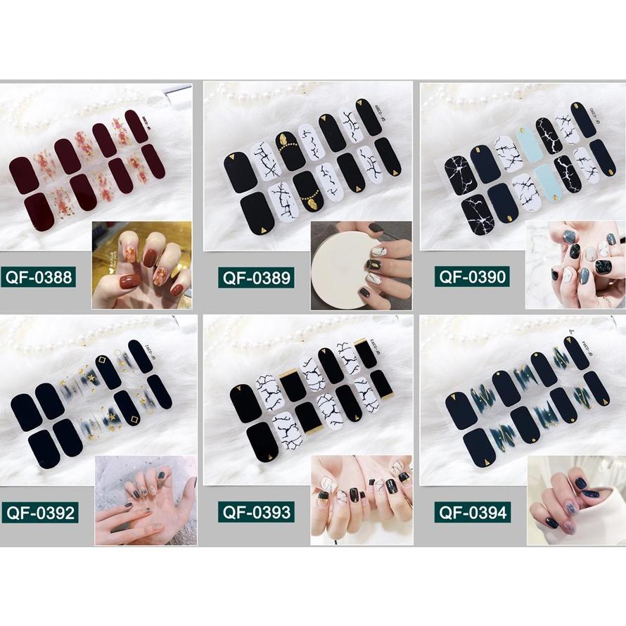 ネイルシール 2+2 貼るだけ フルカバー かわいい 簡単 ハンド 冬ネイル シンプル ブラウンネイル 韓国風 ジェルネイルシール |  | 02