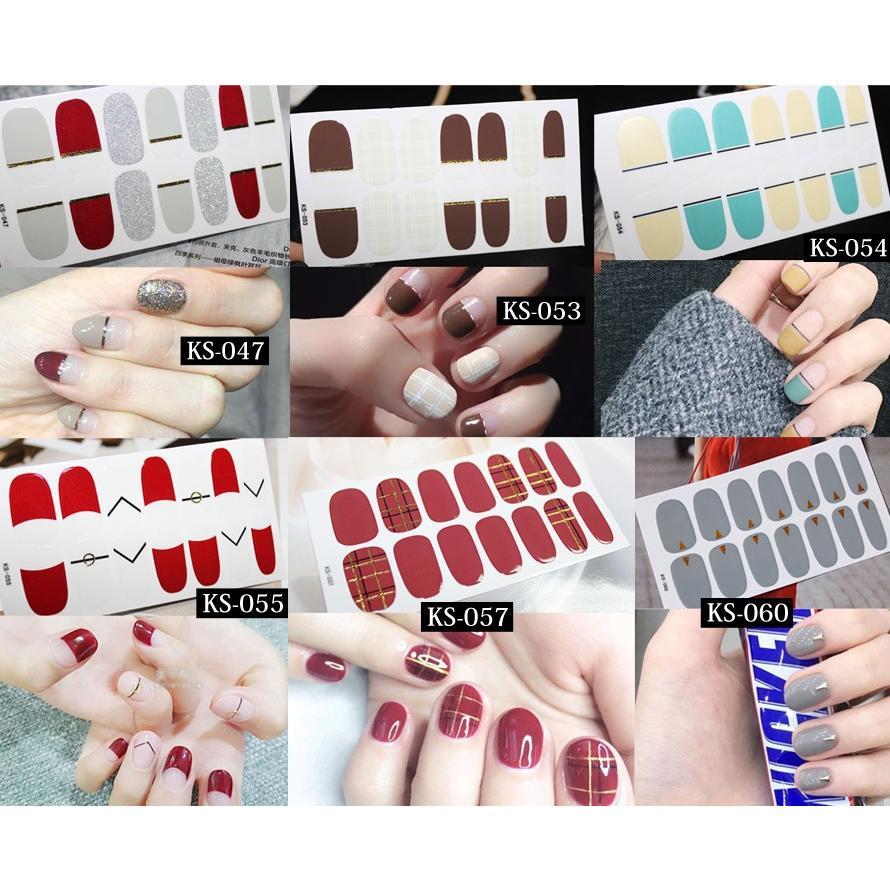 ネイルシール 2+2 貼るだけ フルカバー かわいい 簡単 ハンド 冬ネイル シンプル ブラウンネイル 韓国風 ジェルネイルシール |  | 06