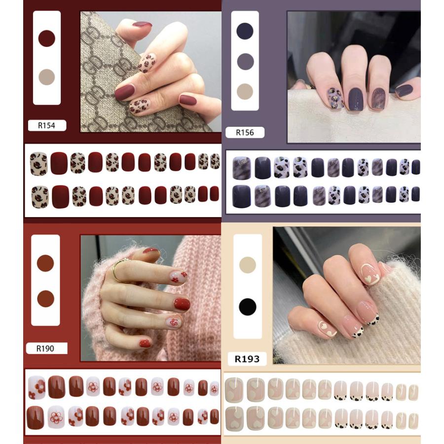 ネイルチップ ショート シンプル ブライダル ピンク つけ爪 成人式 卒業式 チップ かわいい ショートネイルチップ |  | 10