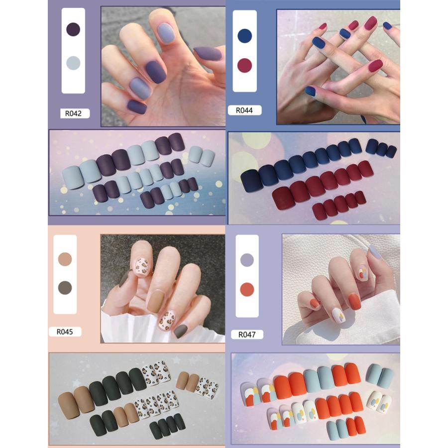 ネイルチップ ショート シンプル ブライダル ピンク つけ爪 成人式 卒業式 チップ かわいい ショートネイルチップ |  | 03