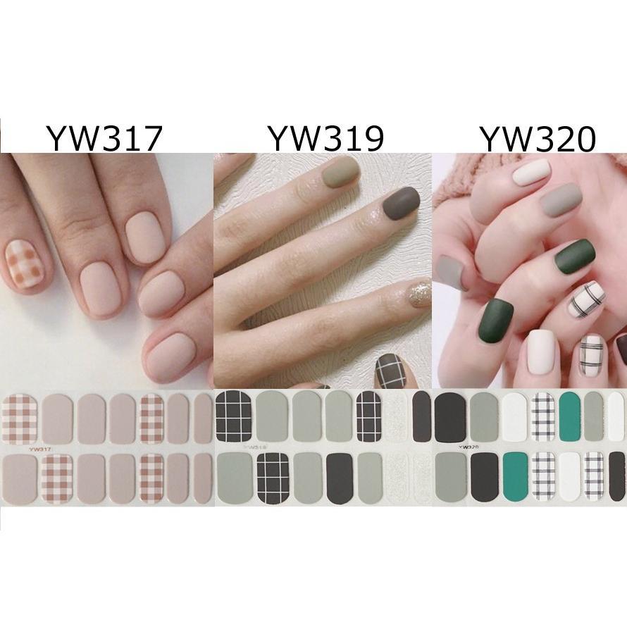 ネイルシール 2+2 貼るだけ かわいい 花 フルカバー 冬 簡単  シンプル ネイル 韓国風 ネイルシール |  | 13