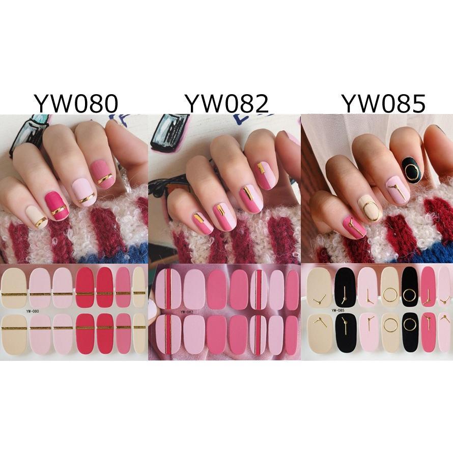 ネイルシール 2+2 貼るだけ かわいい 花 フルカバー 冬 簡単  シンプル ネイル 韓国風 ネイルシール |  | 05