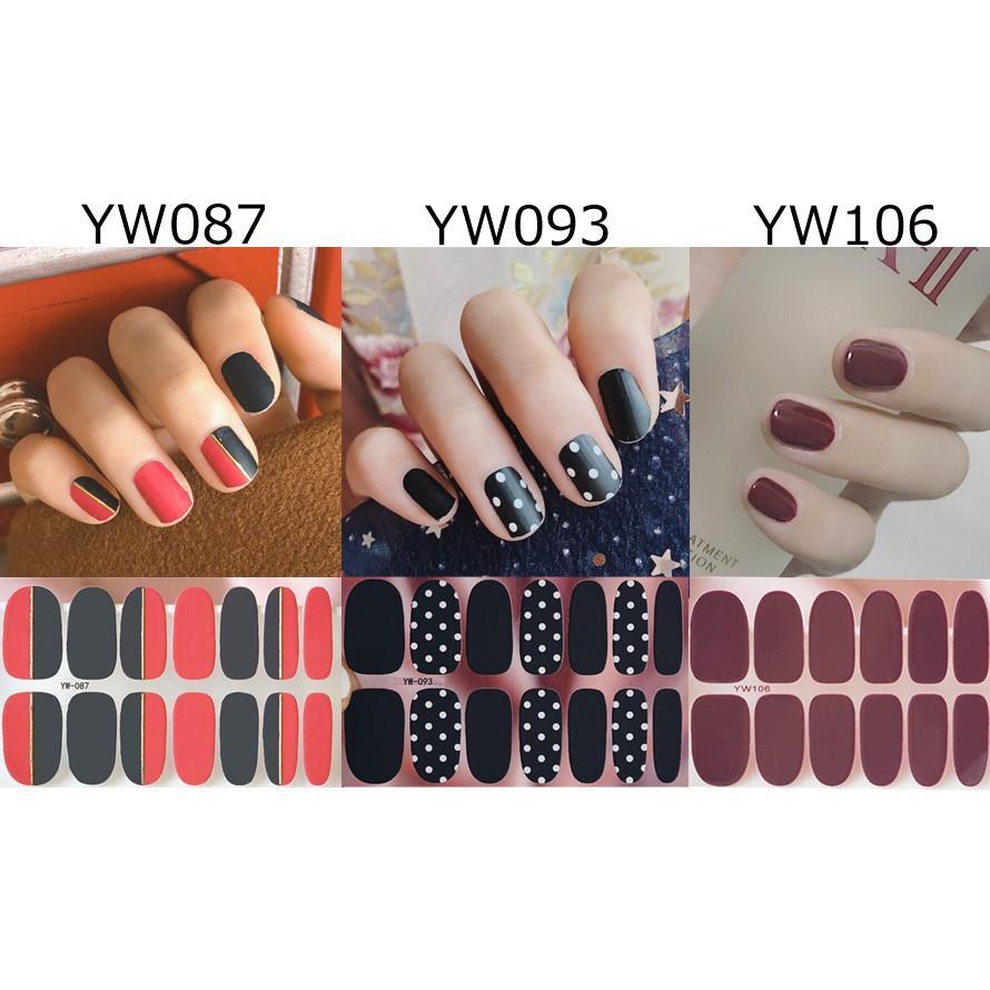 ネイルシール 2+2 貼るだけ かわいい 花 フルカバー 冬 簡単  シンプル ネイル 韓国風 ネイルシール |  | 06