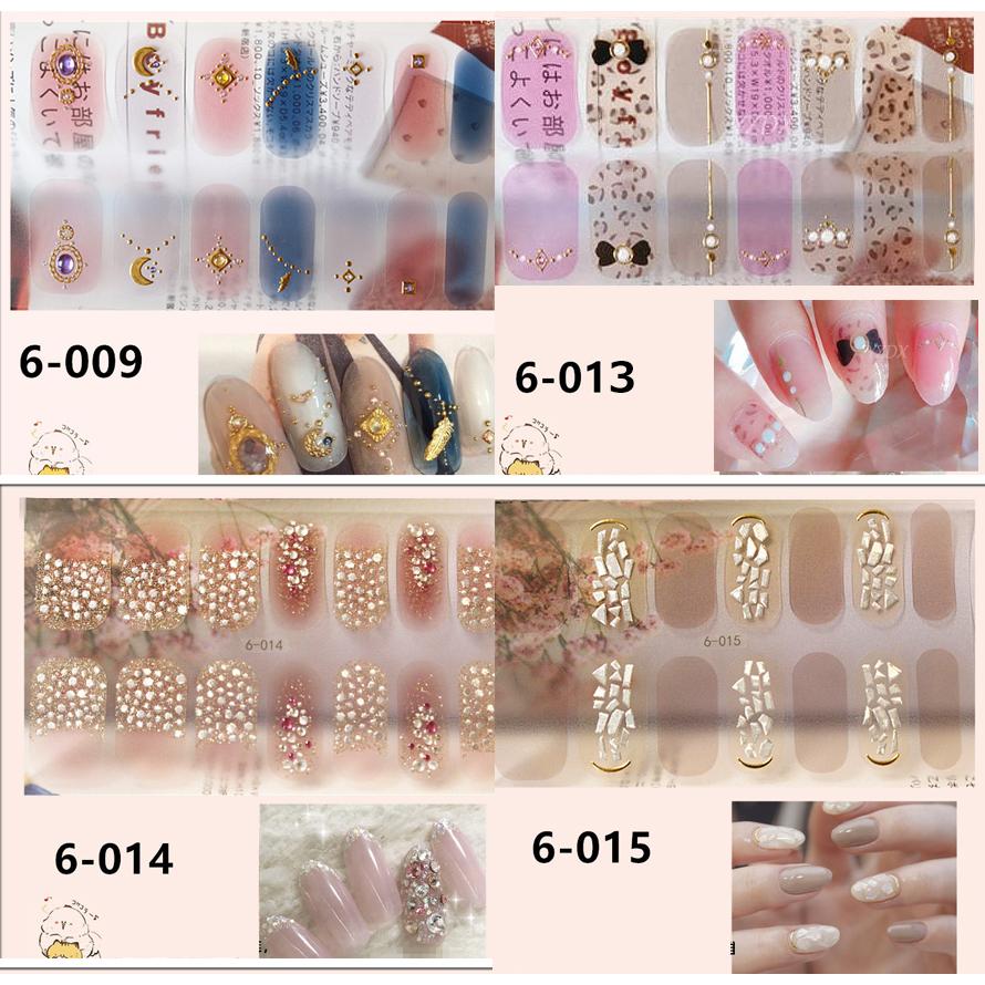 ネイルシール 2+2 3D 貼るだけ フルカバー 春 花 簡単 立体 韓国風 ジェルネイルシール かわいい セルフネイル ピンク ネイル |  | 10