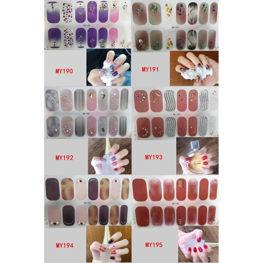 ネイルシール 2+2 3D 貼るだけ フルカバー 春 花 簡単 立体 韓国風 ジェルネイルシール かわいい シンプル |  | 10