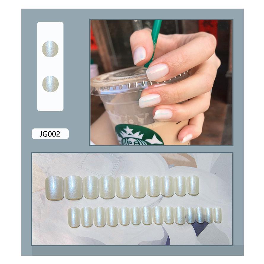 ネイルチップ オーロラ シンプル ピンク つけ爪 かわいい ラメ チップ ロング シンプル セルフネイル ネイル オレンジ パープル クリア 透明 |  | 02