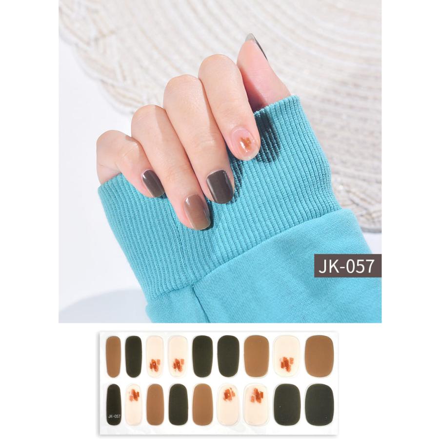 ネイルシール 硬化 半硬化ジェルネイルシール 貼って固める ジェルネイルシール 簡単 かわいい ネイルシール |  | 10