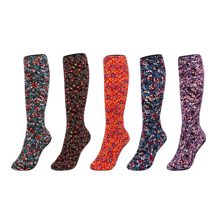 ロングポソン靴下 韓国靴下 花柄 ポソン ルームソックス 冷え取り靴下 モコモコ靴下 おばちゃん靴下 |  | 01