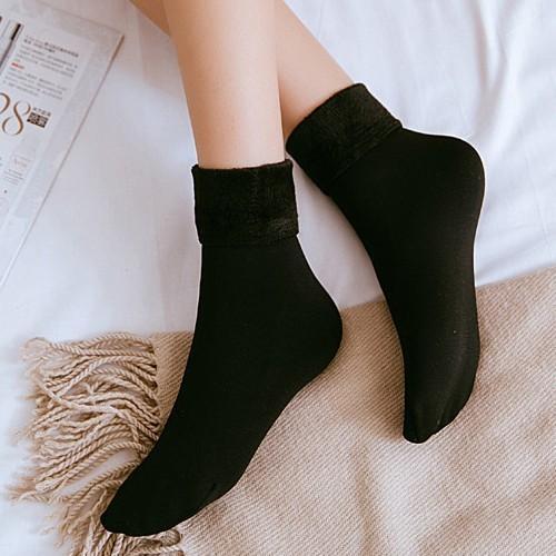 裹起毛ソックス 裏起毛靴下 レディース ソックス 裏起毛 ルームソックス 冷え取り靴下 ブラック ベージュ 靴下 |  | 02