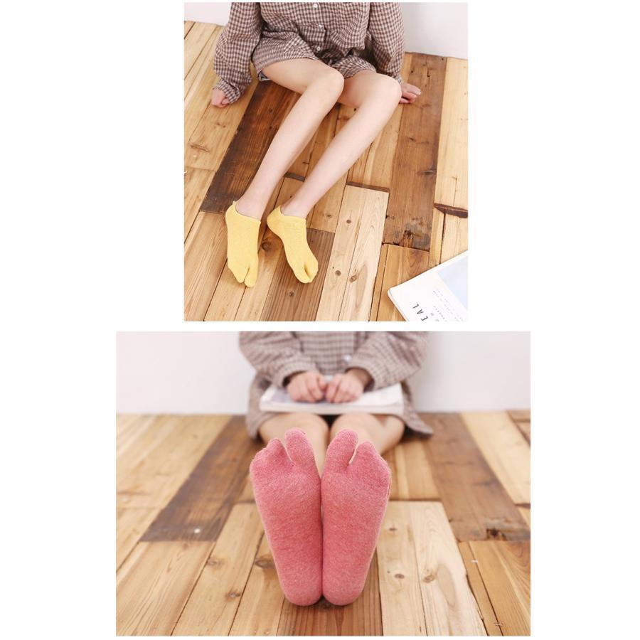 足袋ソックス 足袋靴下 マルジェラ 靴下 フットカバー レディース 無地 2本指 ソックス 二本指 靴下 浅履き 浅め おしゃれ くるぶし |  | 10