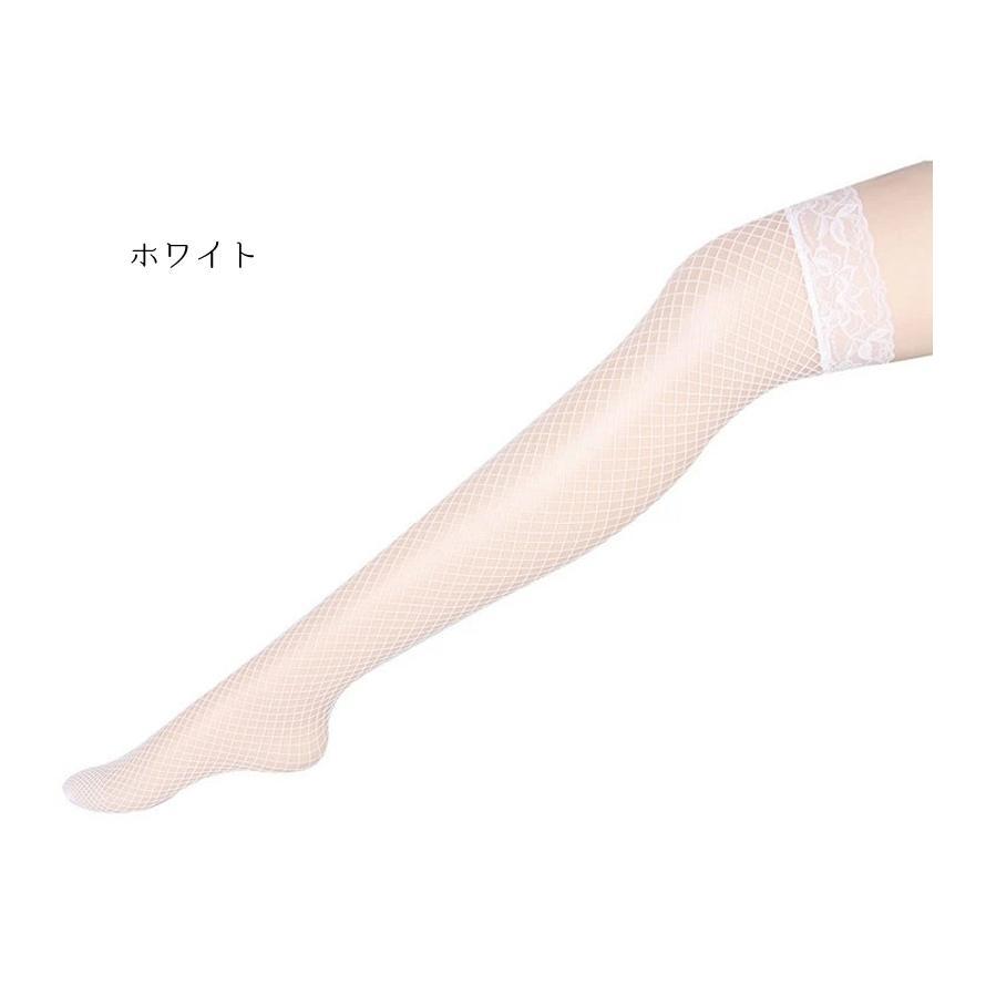 網タイツ ニーハイ網タイツ ガーター ストッキング レース コスプレ ブラック 黒 美脚 ハロウィン ニーハイ |  | 03