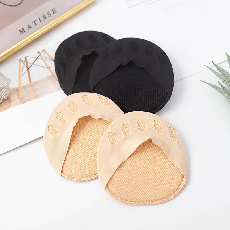 脱げない 靴下 レディース 指先なし パッド付 フットカバー オープントゥ 五本指ソックス 足指靴下ハーフ 5本指靴下 足指ソックス パンプス用  足先なし |  | 11