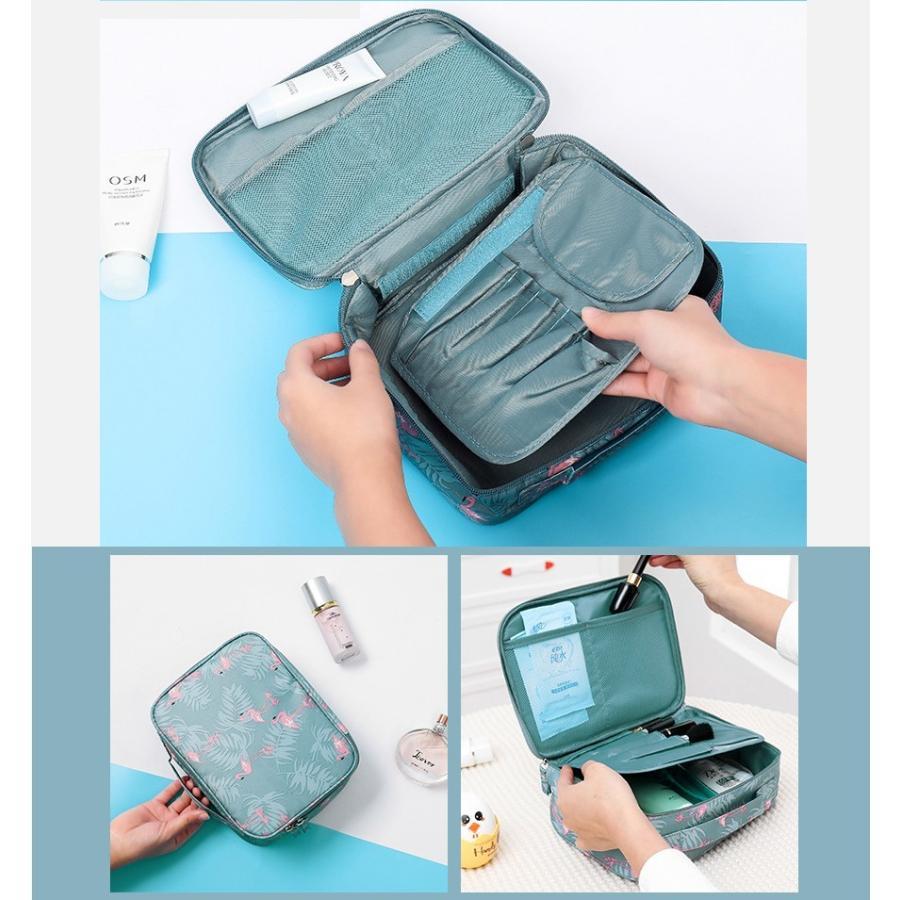 メイクポーチ コスメポーチ バッグインバッグ 大容量  機能的 使いやすい 持ち運び トラベルポーチ 旅行用ポーチ |  | 05