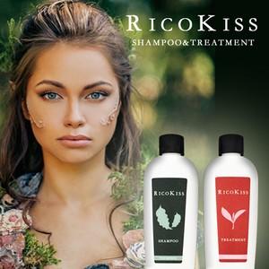 メール便 送料無料 当日発送可能 お試しセット Ricokiss リコキス シャンプー ノンシリコンシャンプー アミノ酸シャンプー 50gx2本セット トリートメント