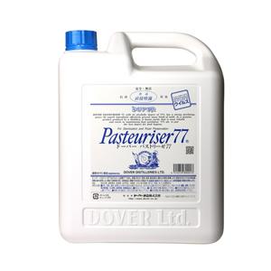 ドーバー DOVER パストリーゼ７７ 詰め替えタイプ ５Ｌ 新しく着き 有名な高級ブランド アルコール除菌