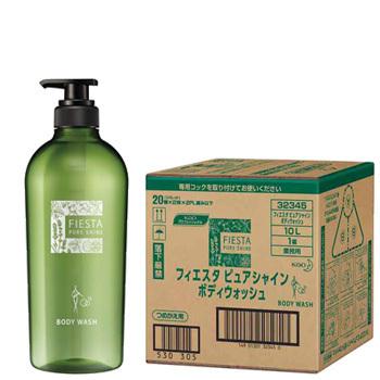 花王 フィエスタ ピュアシャイン ボディソープ 10L 詰替え 500mL当り