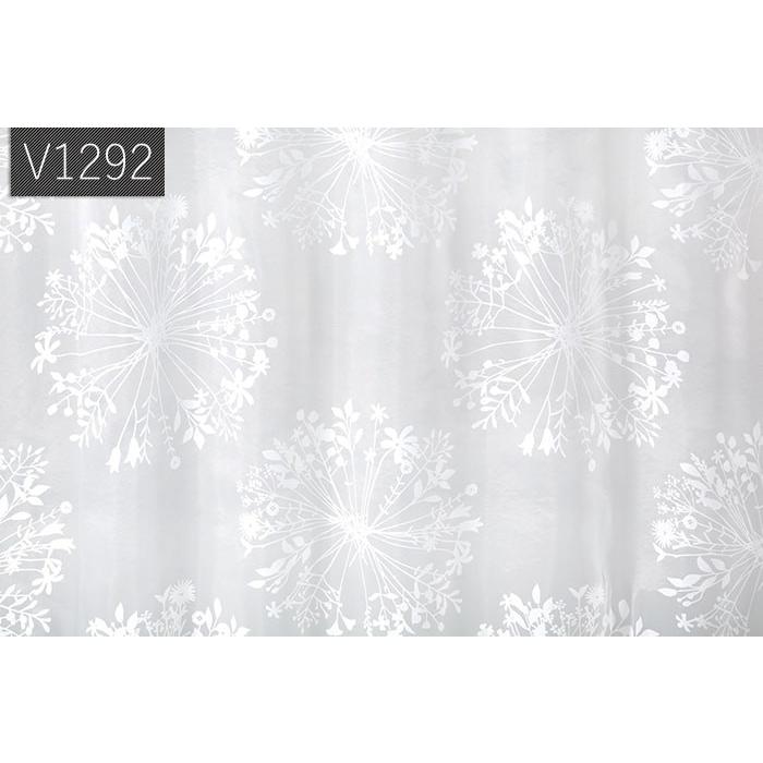 デザインレースカーテン 洗える 薄地カーテン 日本製 シアーカーテン ボイルカーテン 既製サイズ約幅100×丈176cm KUKKAVOILE