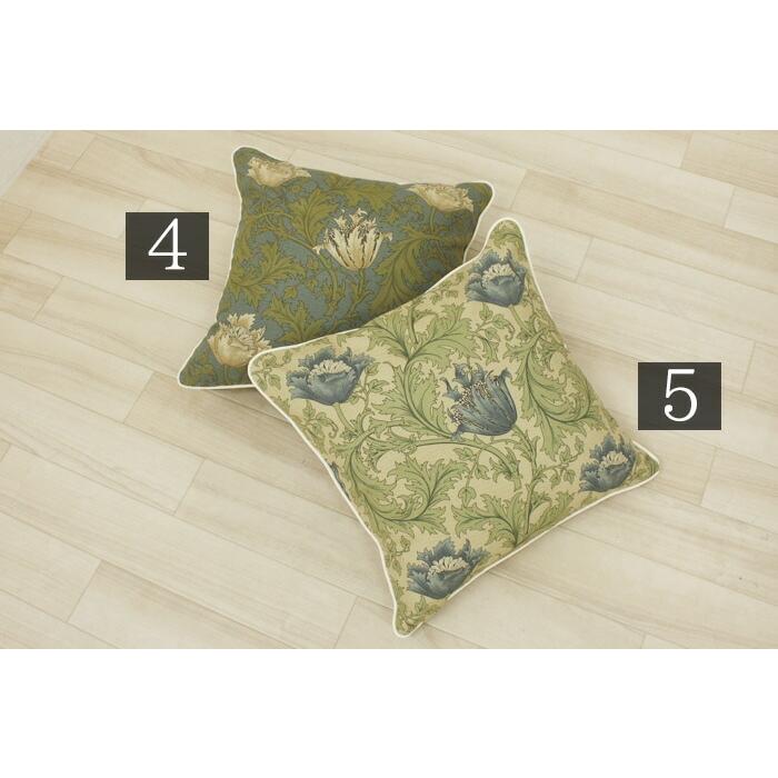 クッション カバー付き 45×45cm パイピング付 中身付 ギフト 北欧