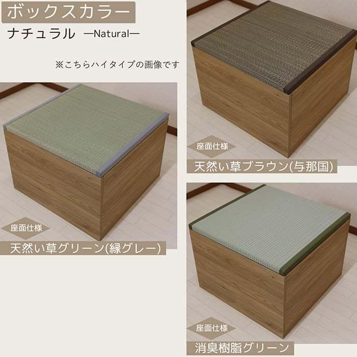 大島屋 畳ボックス 収納ベンチ 畳 たたみ スツール 収納ボックス い草