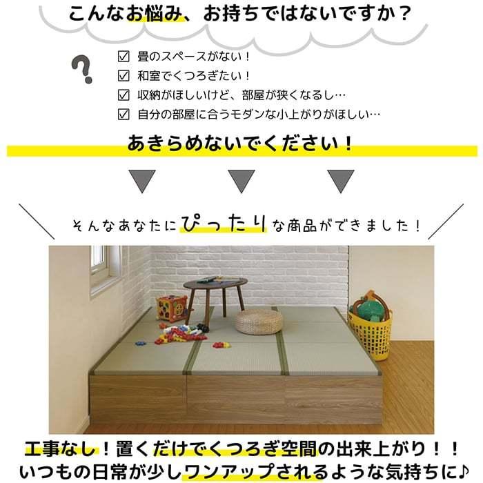大島屋 畳ボックス 収納ベンチ 畳 たたみ スツール 収納ボックス い草