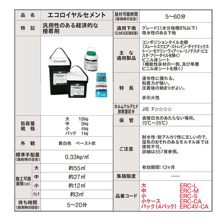 東リ（TOLI） 接着剤 のりゴム系 ラテックス形 糊 セメント 4kg ビニル
