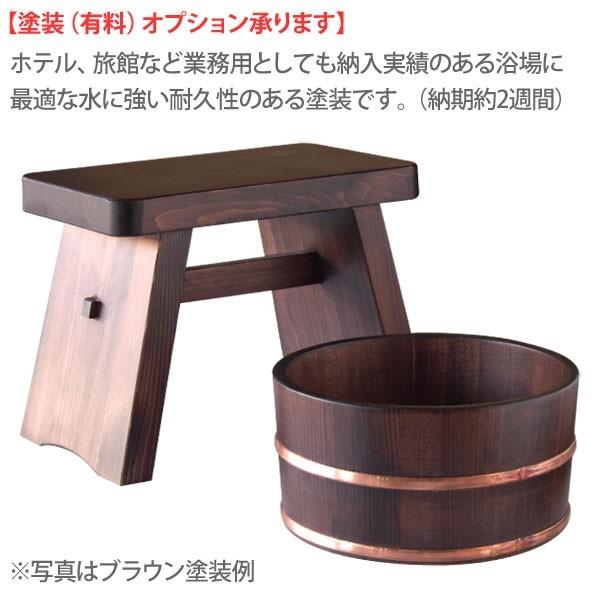 ひのき 風呂椅子 大高 30.5x18xH23cm : 天然素材の雑貨ようび堂Yahoo